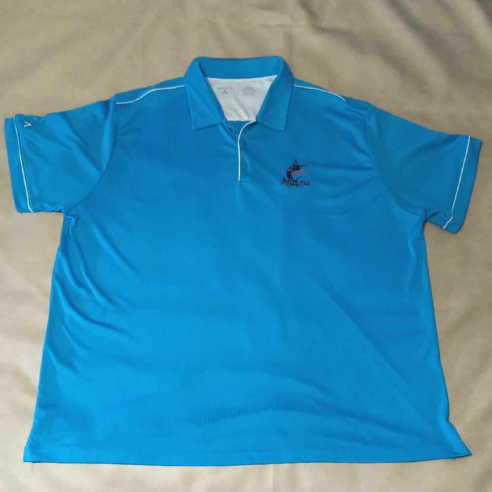 Antigua Miami Marlins polo shirt